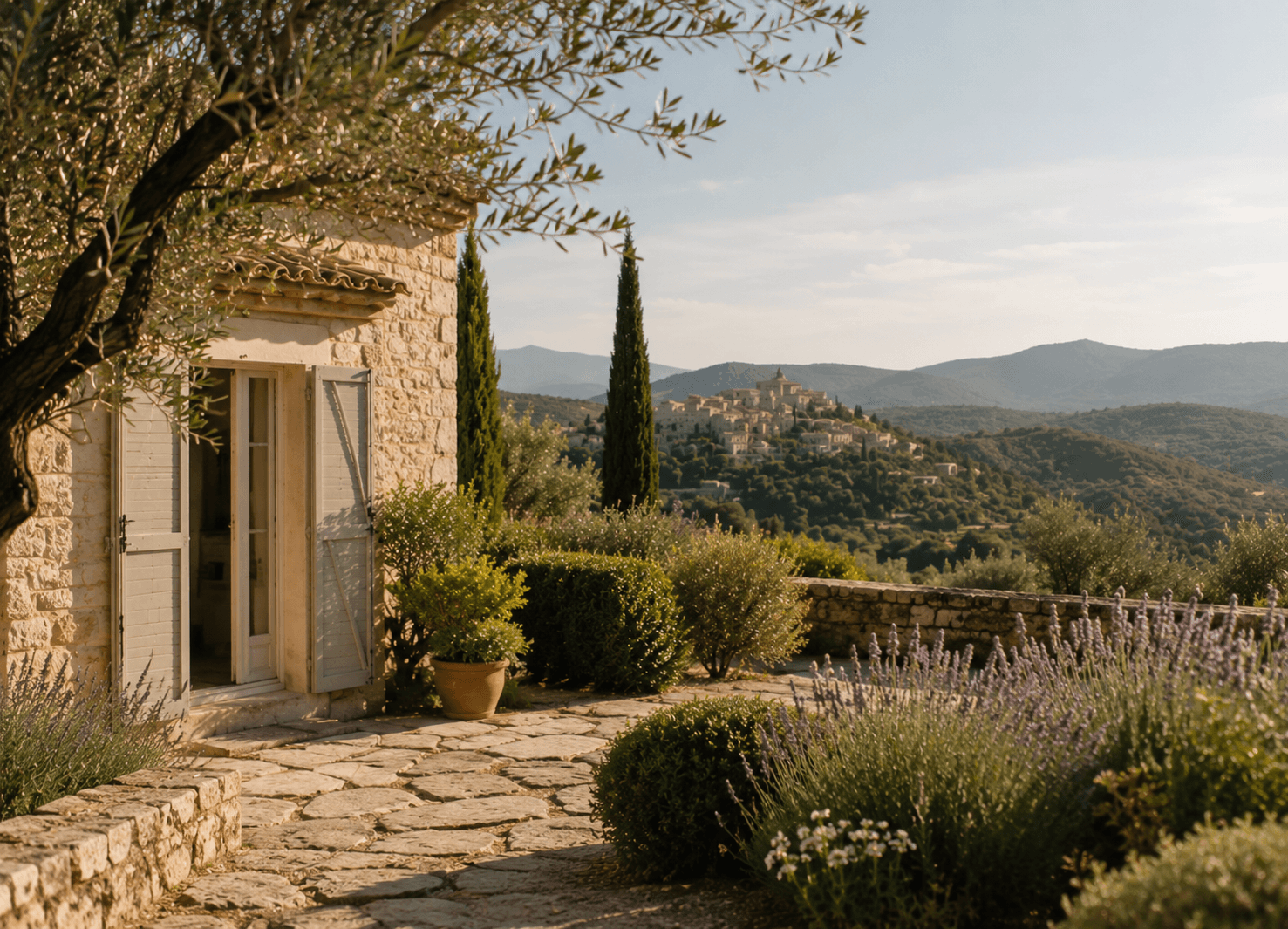Résidence secondaire dans le Luberon
