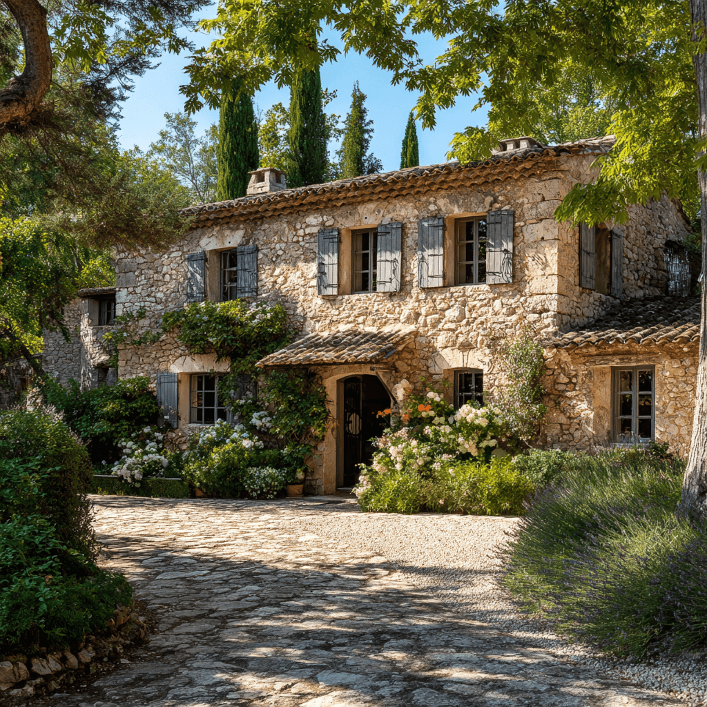 Mas provençal au pied du Luberon près de Robion